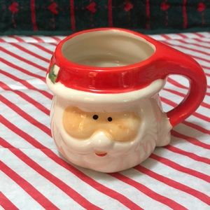 Vintage Royal Norfolk 3D Santa Face Glazed Ceramic Mug